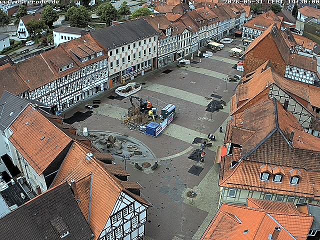 Archiv Foto Webcam Osterode Stadtzentrum