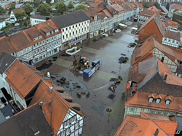 Archiv Foto Webcam Osterode Stadtzentrum