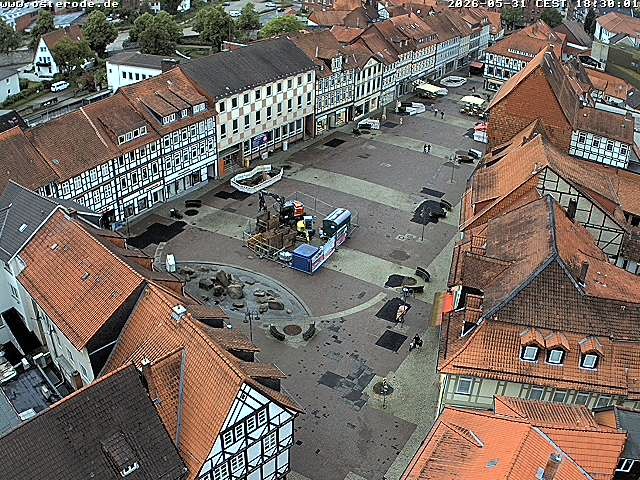 Archiv Foto Webcam Osterode Stadtzentrum