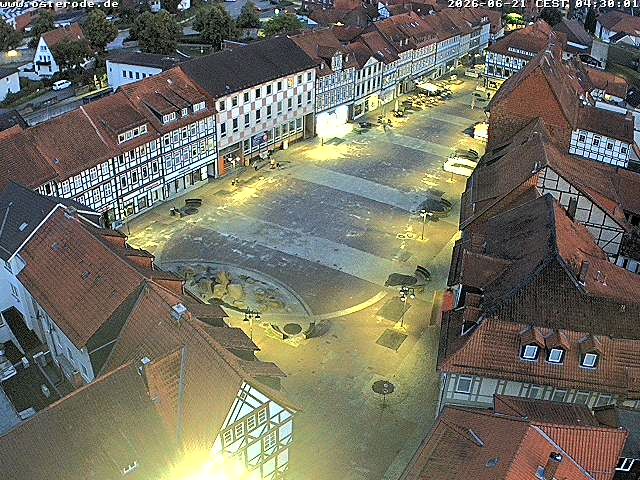 Archiv Foto Webcam Osterode Stadtzentrum