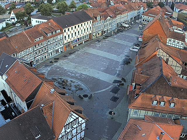 Archiv Foto Webcam Osterode Stadtzentrum