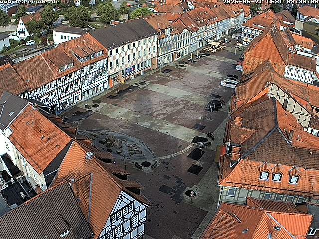 Archiv Foto Webcam Osterode Stadtzentrum