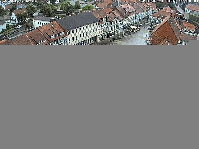 Archiv Foto Webcam Osterode Stadtzentrum