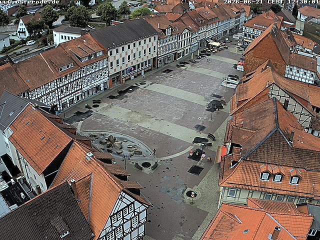 Archiv Foto Webcam Osterode Stadtzentrum