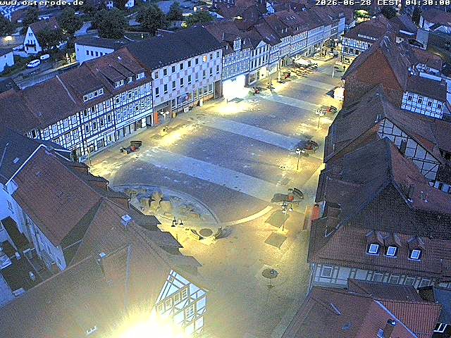 Archiv Foto Webcam Osterode Stadtzentrum