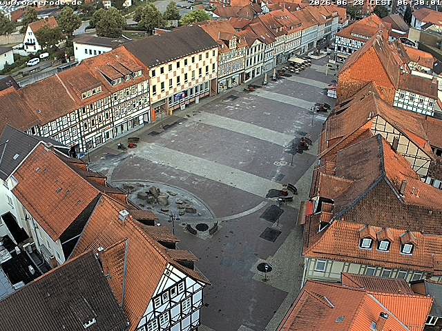 Archiv Foto Webcam Osterode Stadtzentrum