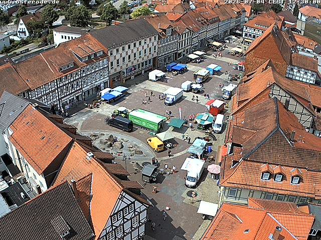 Archived image Webcam Village Osterode
