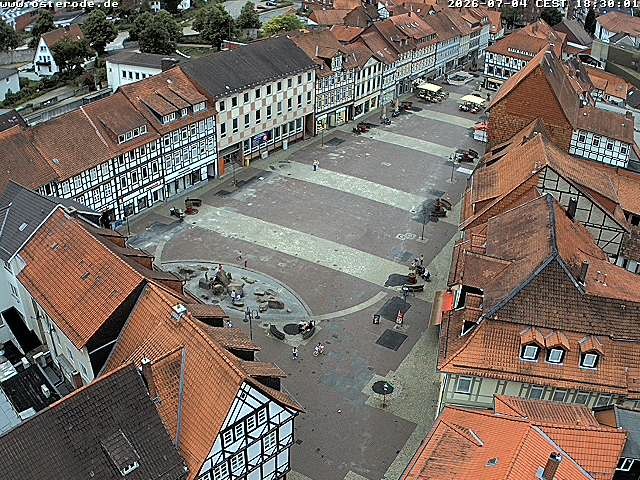 Archived image Webcam Village Osterode