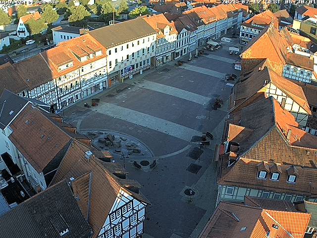 Archiv Foto Webcam Osterode Stadtzentrum