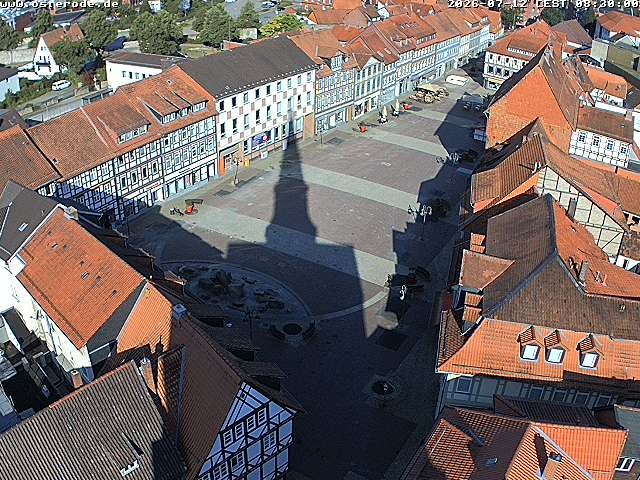 Archiv Foto Webcam Osterode Stadtzentrum