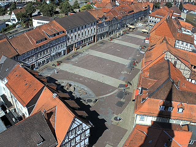 Archiv Foto Webcam Osterode Stadtzentrum