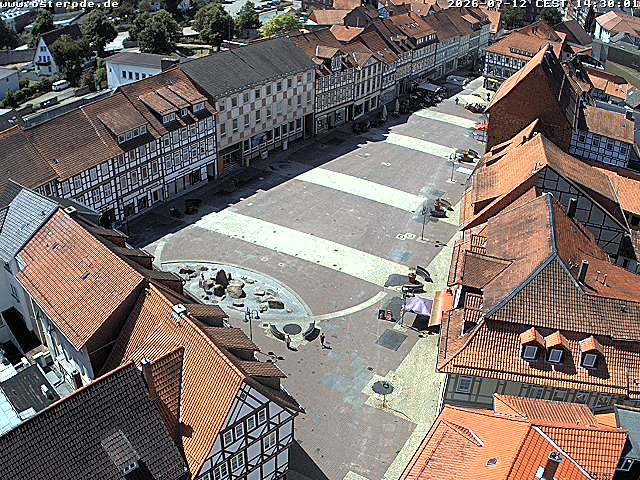Archiv Foto Webcam Osterode Stadtzentrum