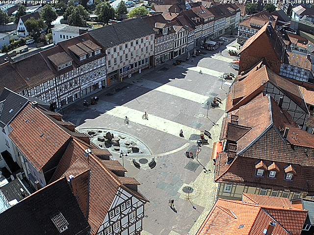 Archiv Foto Webcam Osterode Stadtzentrum