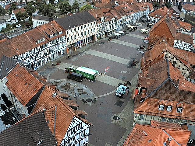 Archiv Foto Webcam Osterode Stadtzentrum