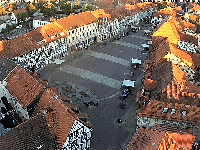 Archiv Foto Webcam Osterode Stadtzentrum