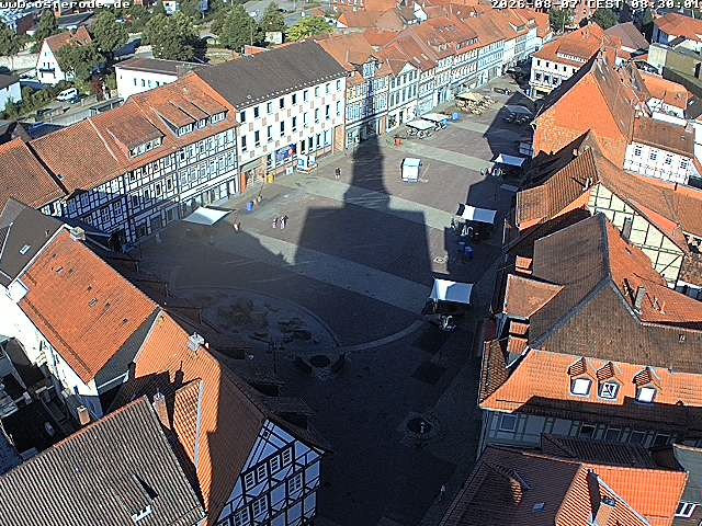 Archiv Foto Webcam Osterode Stadtzentrum