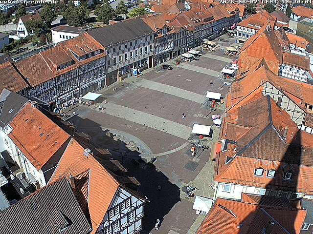 Archiv Foto Webcam Osterode Stadtzentrum