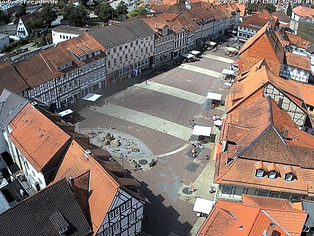 Archiv Foto Webcam Osterode Stadtzentrum