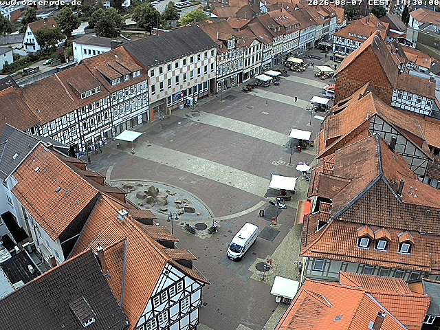 Archiv Foto Webcam Osterode Stadtzentrum
