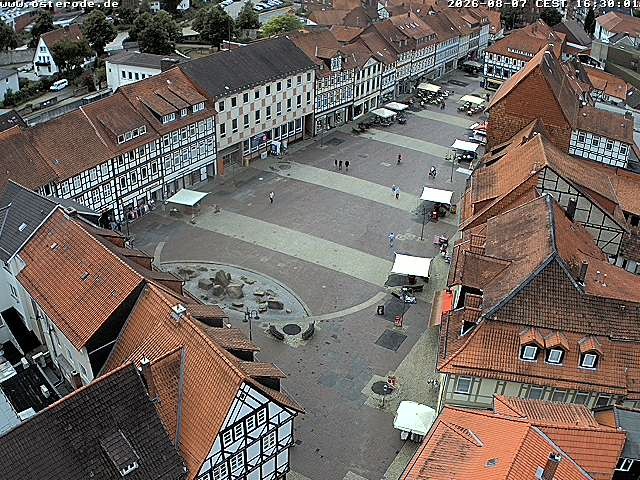 Archiv Foto Webcam Osterode Stadtzentrum