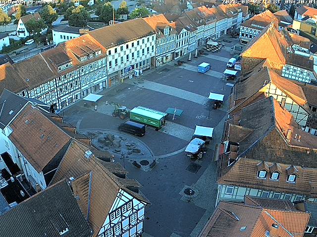 Archiv Foto Webcam Osterode Stadtzentrum