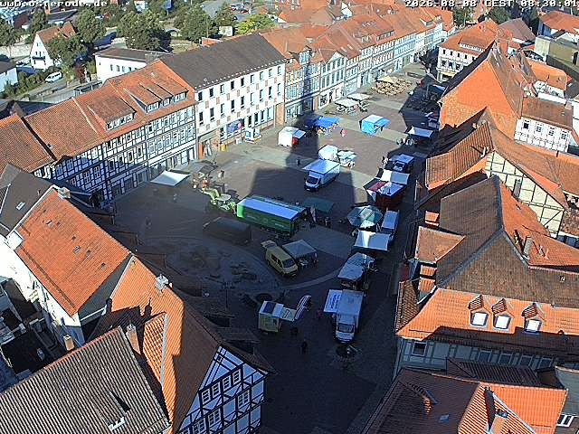 Archiv Foto Webcam Osterode Stadtzentrum