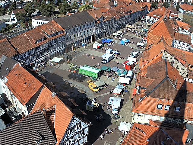 Archiv Foto Webcam Osterode Stadtzentrum