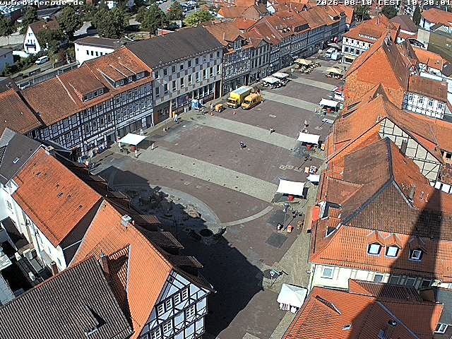 Archiv Foto Webcam Osterode Stadtzentrum
