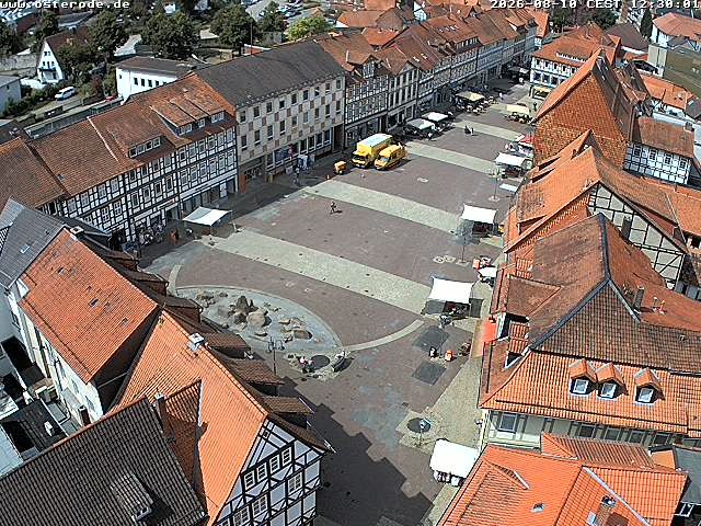 Archiv Foto Webcam Osterode Stadtzentrum