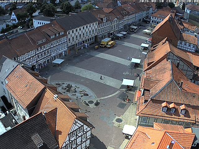 Archiv Foto Webcam Osterode Stadtzentrum
