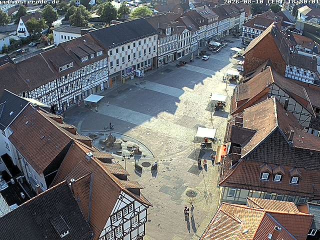 Archiv Foto Webcam Osterode Stadtzentrum