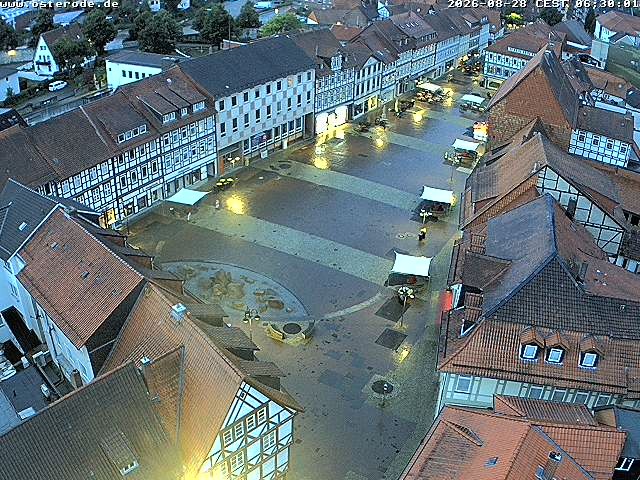 Archiv Foto Webcam Osterode Stadtzentrum
