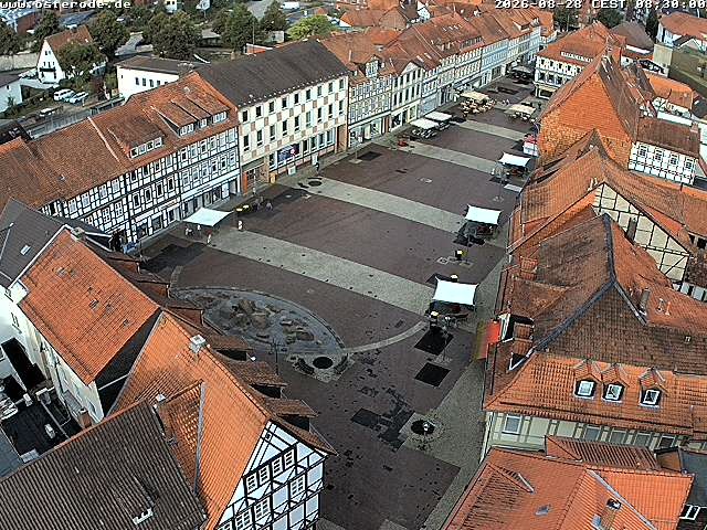 Archiv Foto Webcam Osterode Stadtzentrum