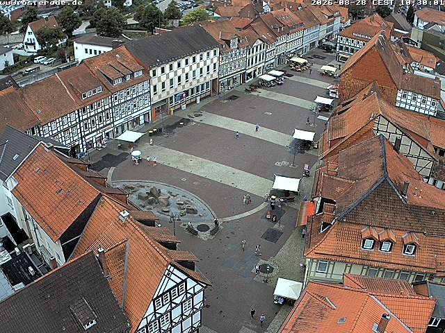 Archiv Foto Webcam Osterode Stadtzentrum