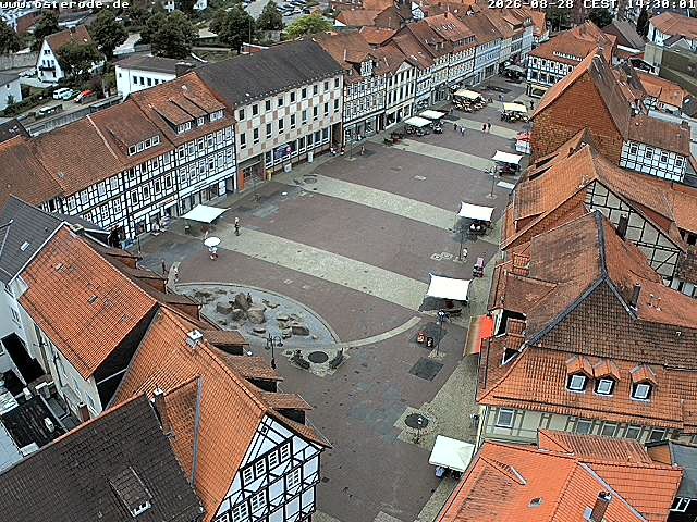 Archiv Foto Webcam Osterode Stadtzentrum