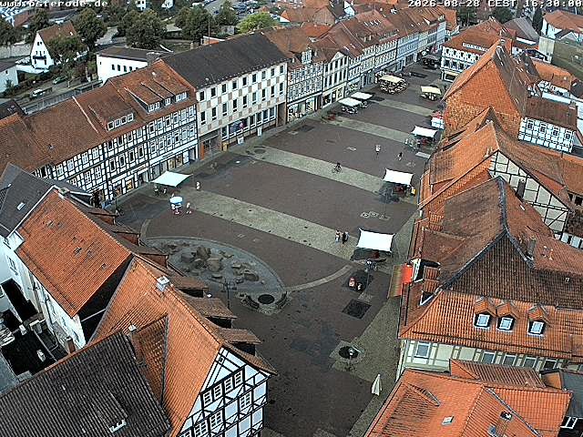 Archiv Foto Webcam Osterode Stadtzentrum