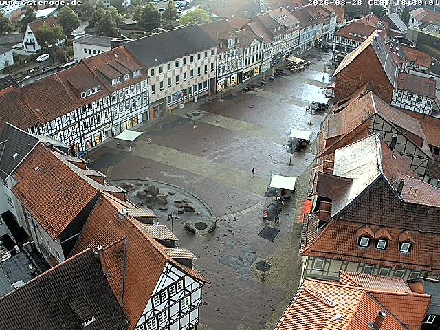 Archiv Foto Webcam Osterode Stadtzentrum