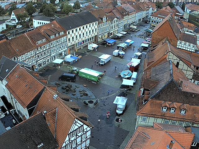 Archiv Foto Webcam Osterode Stadtzentrum