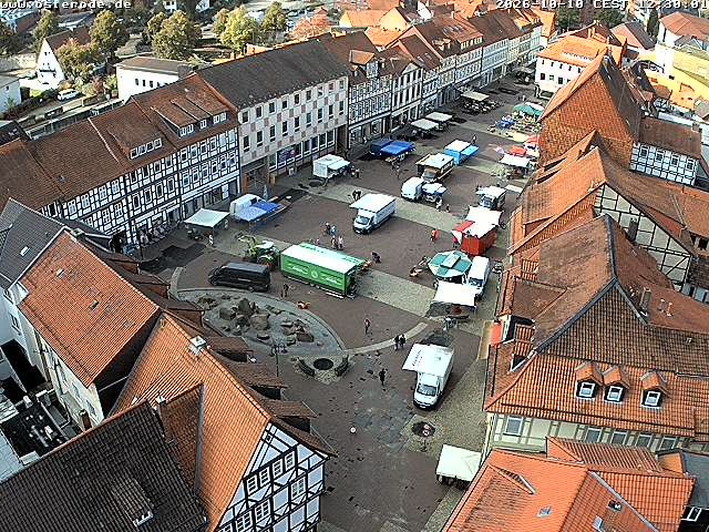 Archiv Foto Webcam Osterode Stadtzentrum