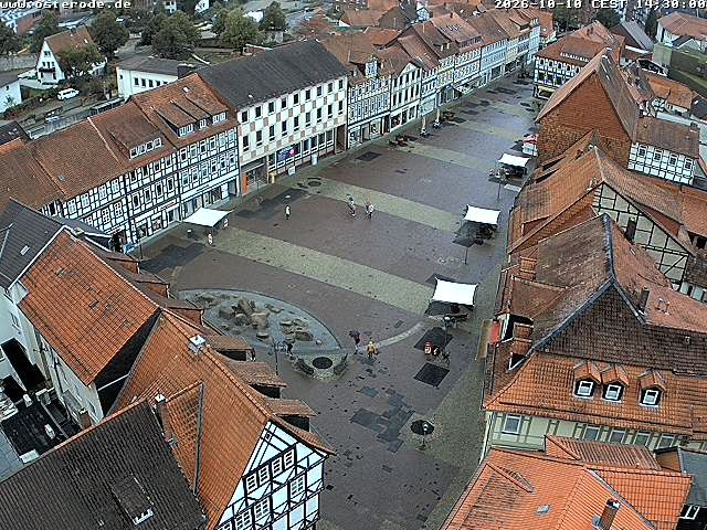 Archiv Foto Webcam Osterode Stadtzentrum