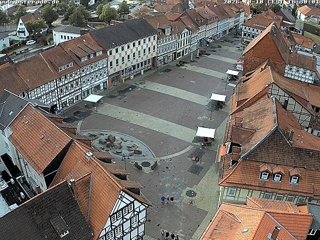 Archiv Foto Webcam Osterode Stadtzentrum