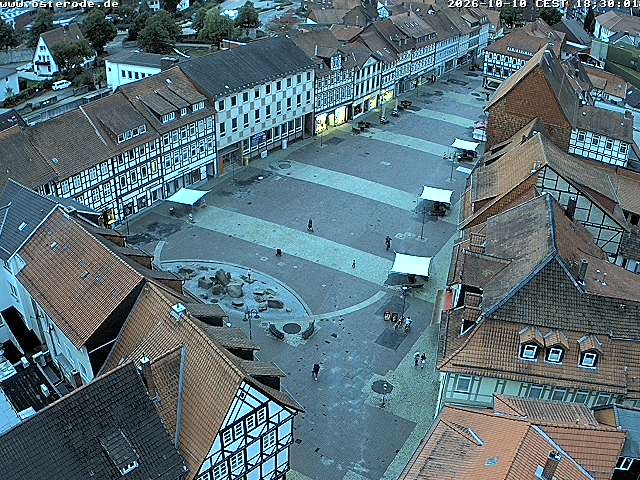 Archiv Foto Webcam Osterode Stadtzentrum