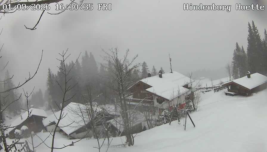 Archiv Foto Webcam Reit im Winkl: Hindenburghütte - Hemmersuppenalm