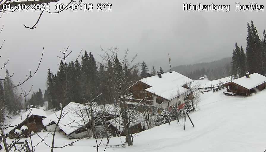 Archiv Foto Webcam Reit im Winkl: Hindenburghütte - Hemmersuppenalm