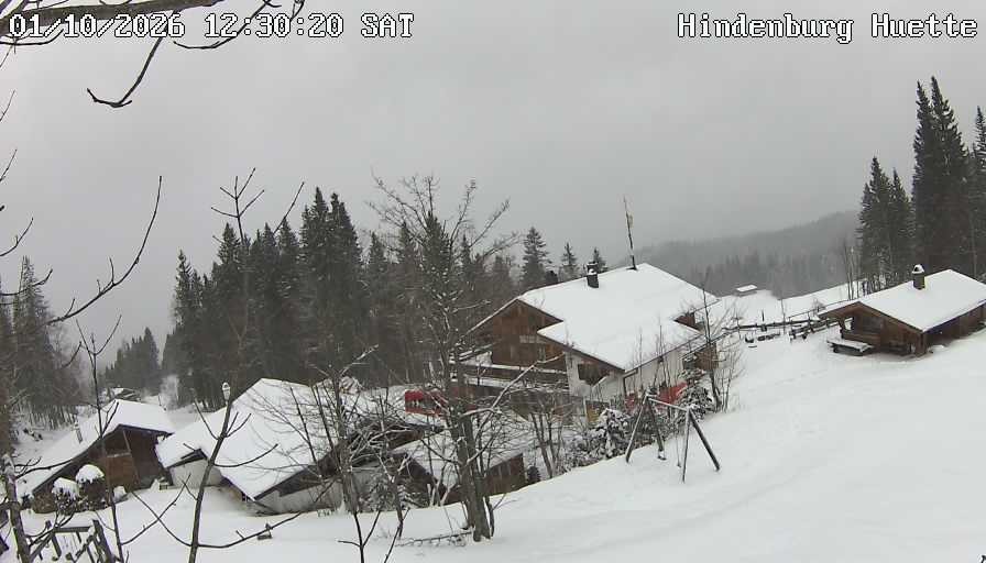 Archiv Foto Webcam Reit im Winkl: Hindenburghütte - Hemmersuppenalm
