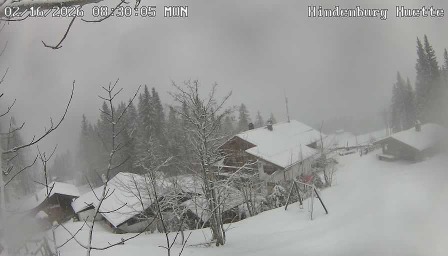 Archiv Foto Webcam Reit im Winkl: Hindenburghütte - Hemmersuppenalm