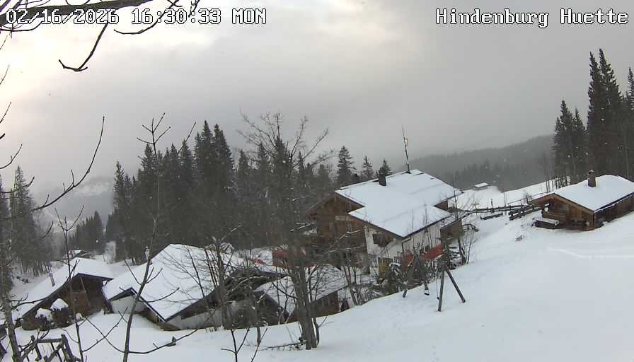 Archiv Foto Webcam Reit im Winkl: Hindenburghütte - Hemmersuppenalm