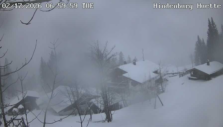 Archiv Foto Webcam Reit im Winkl: Hindenburghütte - Hemmersuppenalm