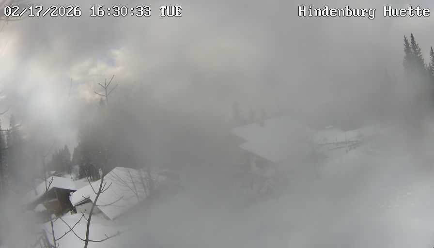 Archiv Foto Webcam Reit im Winkl: Hindenburghütte - Hemmersuppenalm