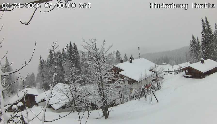 Archiv Foto Webcam Reit im Winkl: Hindenburghütte - Hemmersuppenalm